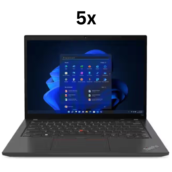 BUNDLE DEAL - 5x Refurbished ThinkPad T490s (Touch) + 5x Refurbished ThinkPad T14s G2 (Touch)