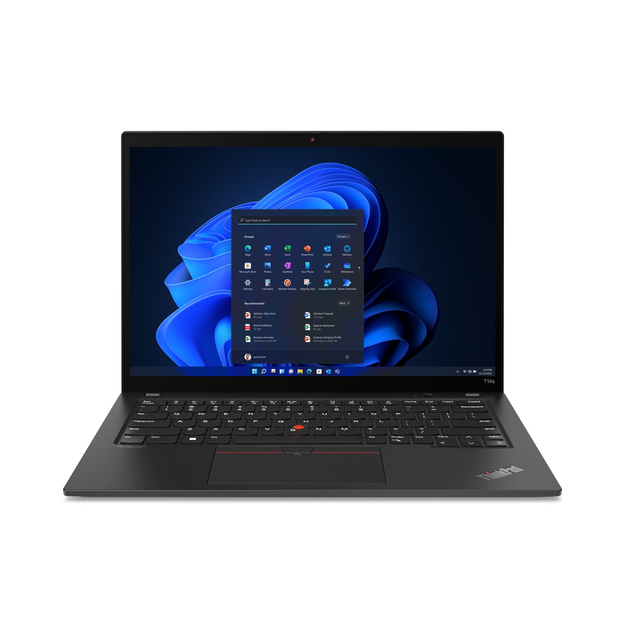 ThinkPad T14S- Intel Core I5- 10th Gen, 1.70 GHz, 16GB, 256GB SSD- Repurposed