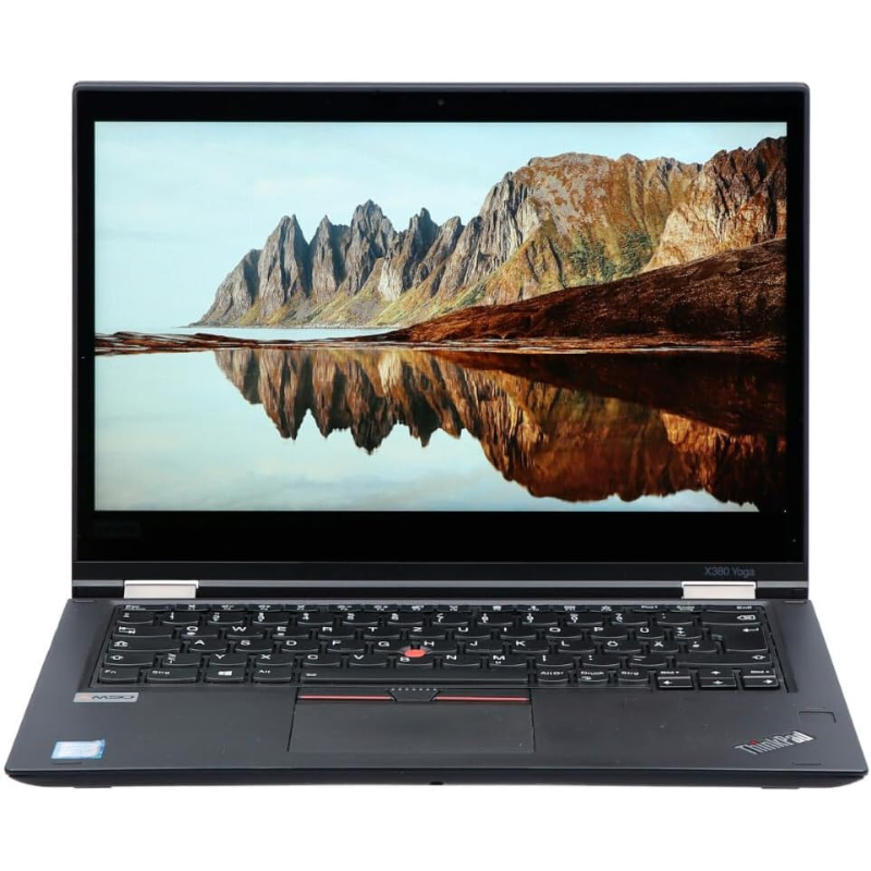 B-GRADE - Refurbished ThinkPad X380 (Touch) - Intel Core i5, 8th Gen, 256GB SSD, 8GB